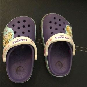 Frozen crocs